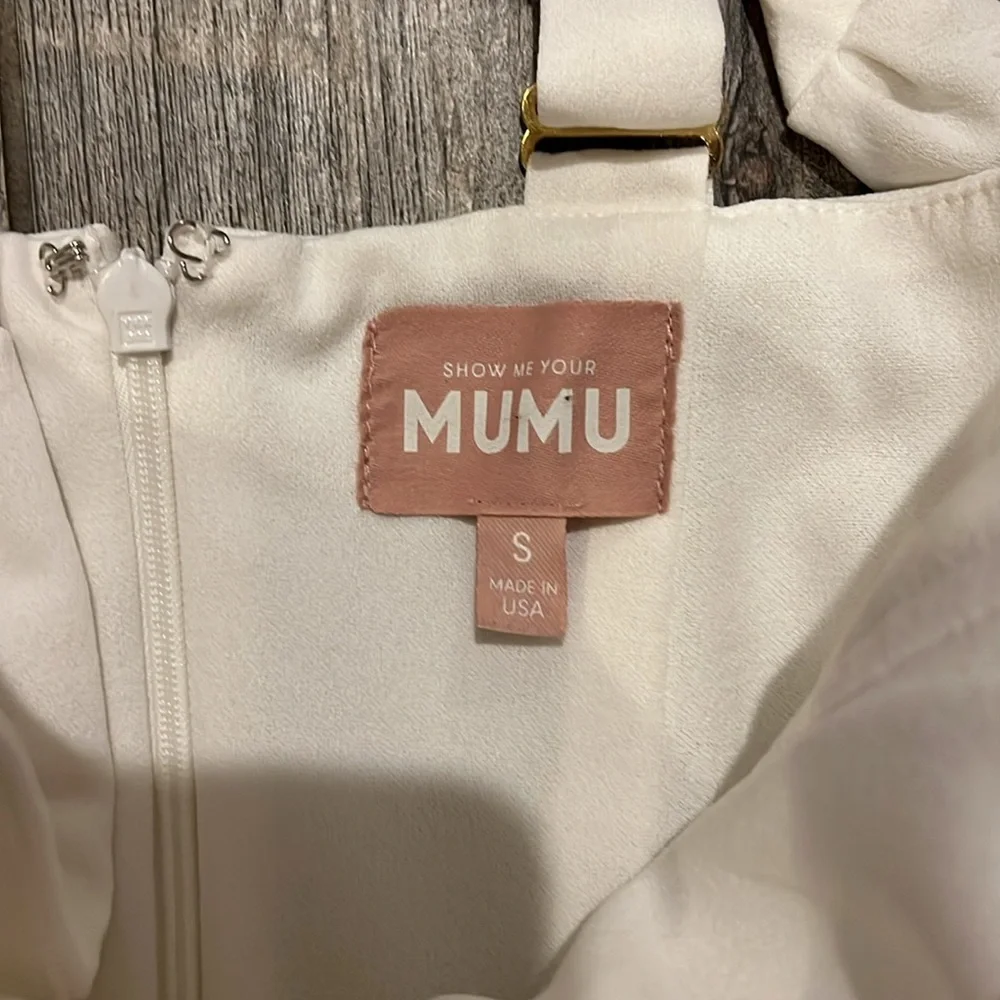 Show Me Your Mumu Nina Elegant White Jumpsuit - Picture 8 of 10